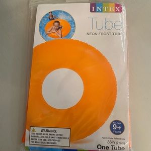 Inflatable Neon Swim Tube